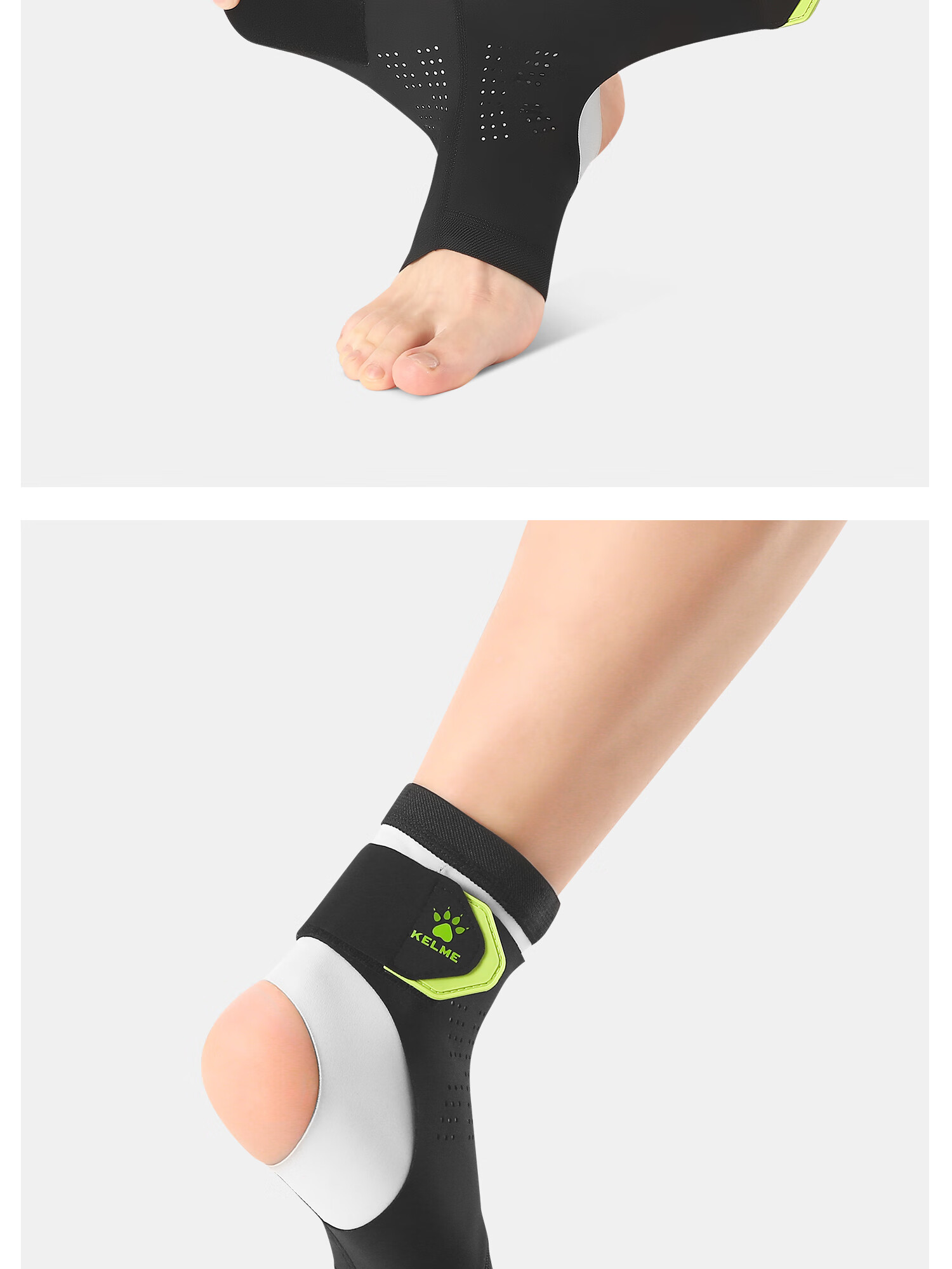 KELME Ankle Brace Support Sleeve Lightweight Basketball Sports Protective Gear for Sprains and Ligament Injuries 15