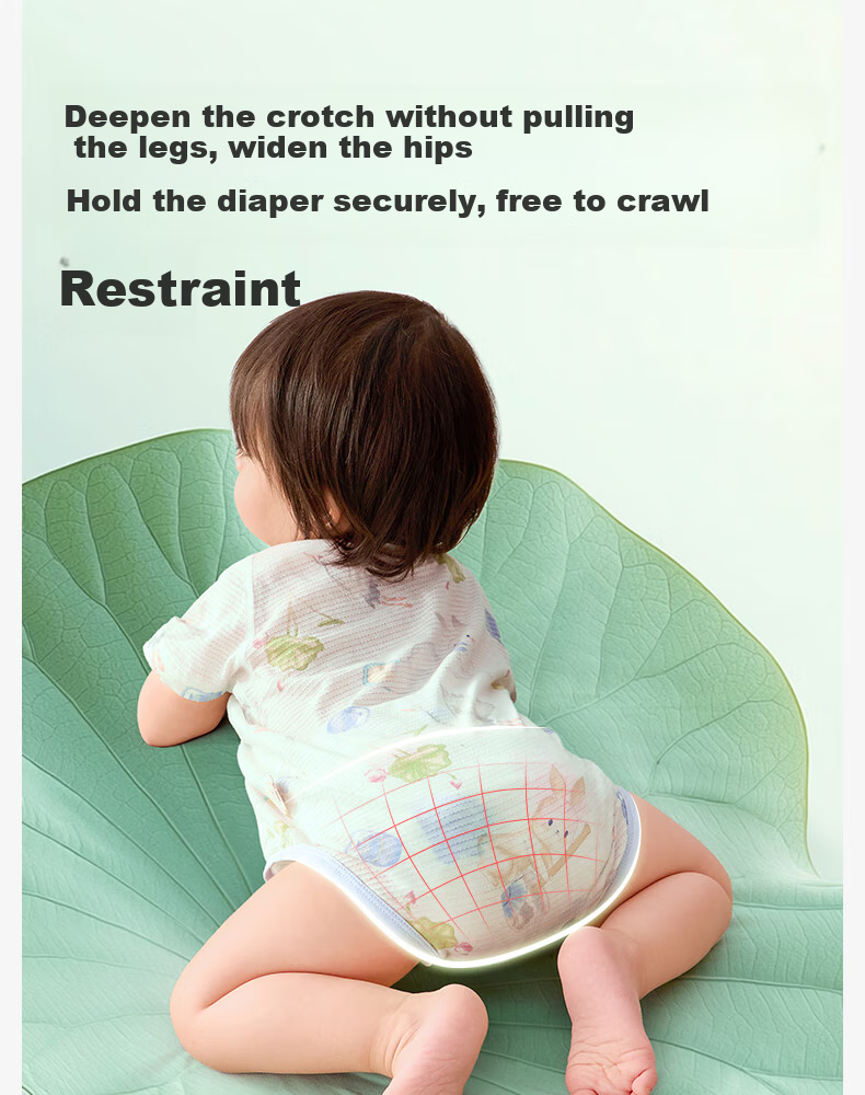 Shiyuejiejing Baby Romper, Summer Thin Style, Infant Onesie, Newborn Pure Cotton Mesh Short-Sleeve A-Class Bodysuit 7