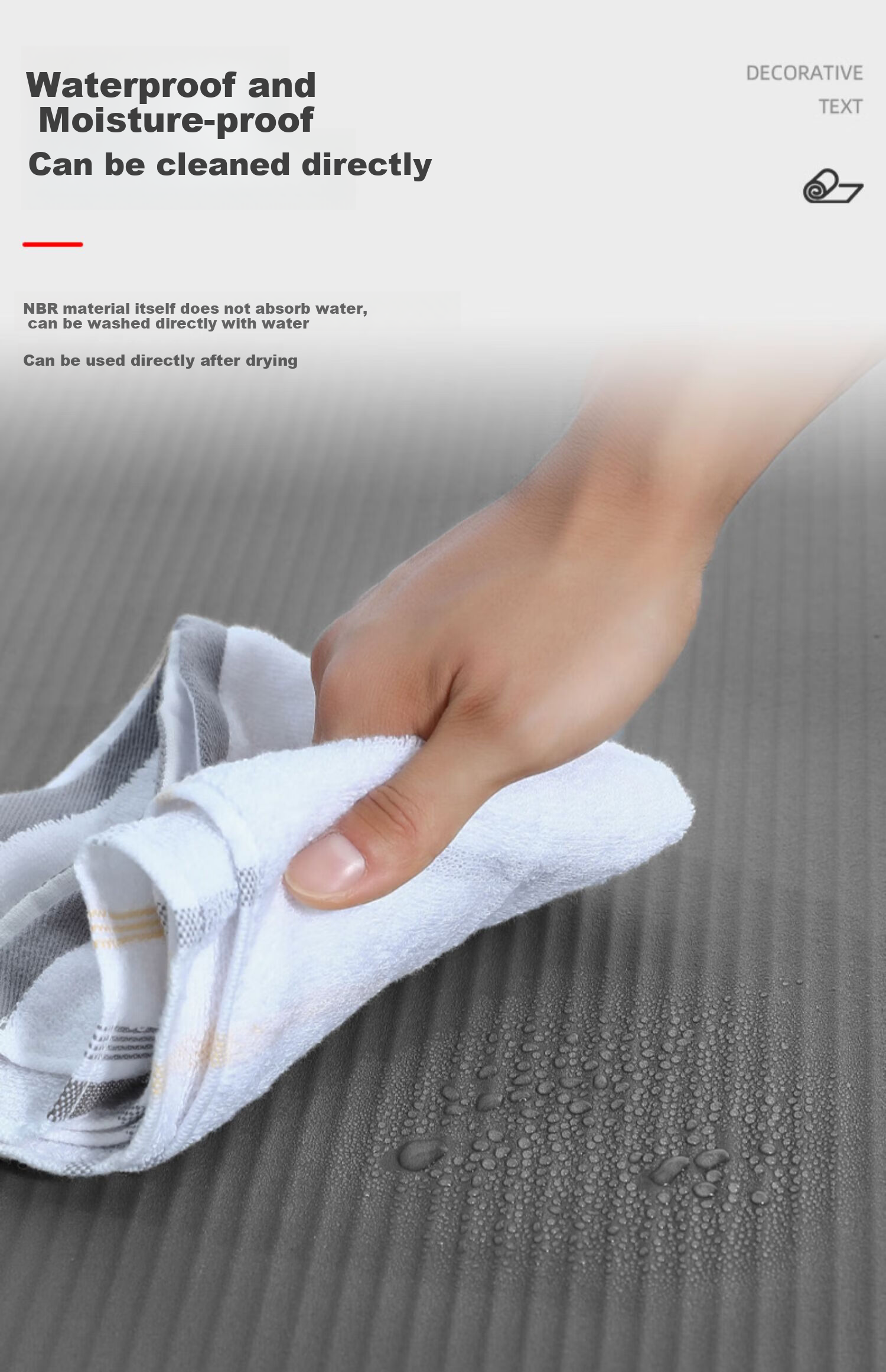 LI-NING Thickened Wide TPE Yoga Mat Unisex Fitness Mat Jump Rope Exercise Soundproof Shockproof Non-Slip Professional Sports Mat 14