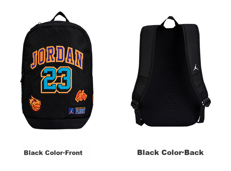 Jordan AJ Backpack for Men And Women, Large Capacity with Compartments, American Style Shoulder Bag 4