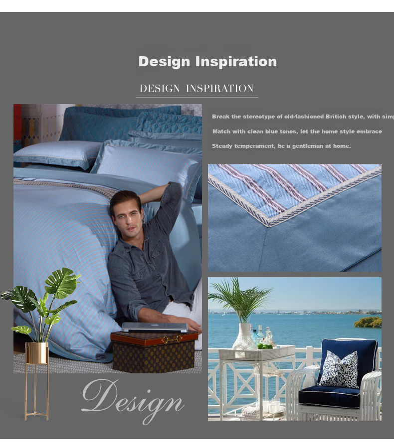 FUANNA Cotton Bedding Set, Pure Cotton Bedsheet And Duvet Cover, Unisex Simple Style for Single Or Double Bed, 203×229cm, Home Decor 4