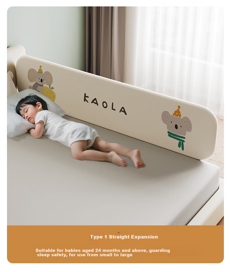 Nuofanya No-Installation Baby Safety Gate, Portable Foldable Barrier, Simple And Easy to Set Up, Dumbo Design, 1.8 Meters Per Panel 5
