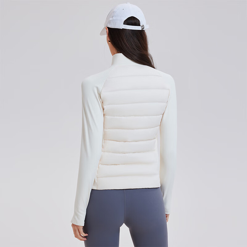 Cosleaf Lightweight Women's Down Jacket New National Standard 95% Goose Down Outdoor Warm Running Sports Slim Fit Yoga Top