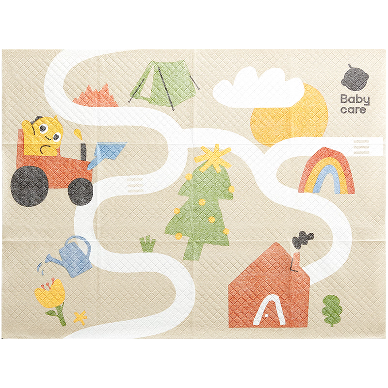 Babycare Baby Disposable Placemat Portable Waterproof Table Mat for Kids Dining 20pcs/Box
