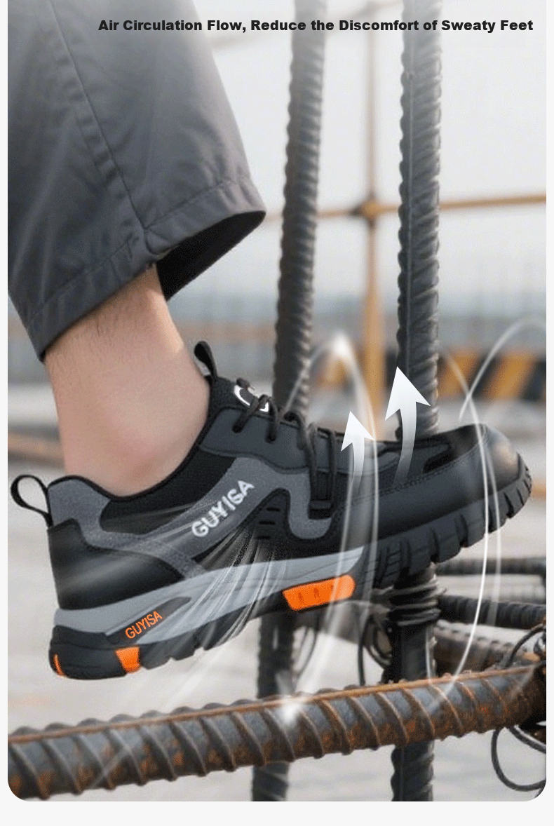 Weierdun Safety Shoes for Men, Anti-Smashing And Puncture-Resistant, 10KV Insulated Work Site Electrician Power Grid Safety Shoes 1109SKV Size 41 10