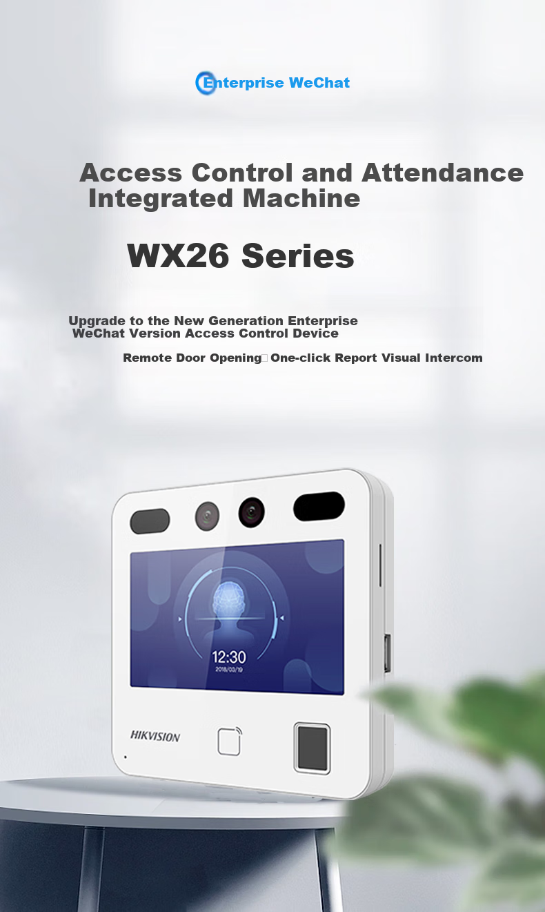 Qiyeweixin Facial Recognition Access Control And Attendance System All-In Machine, Employee Smart Face-Scanning Clock-In Device for Office, Mobile Remote Management to Unlock Doors 1