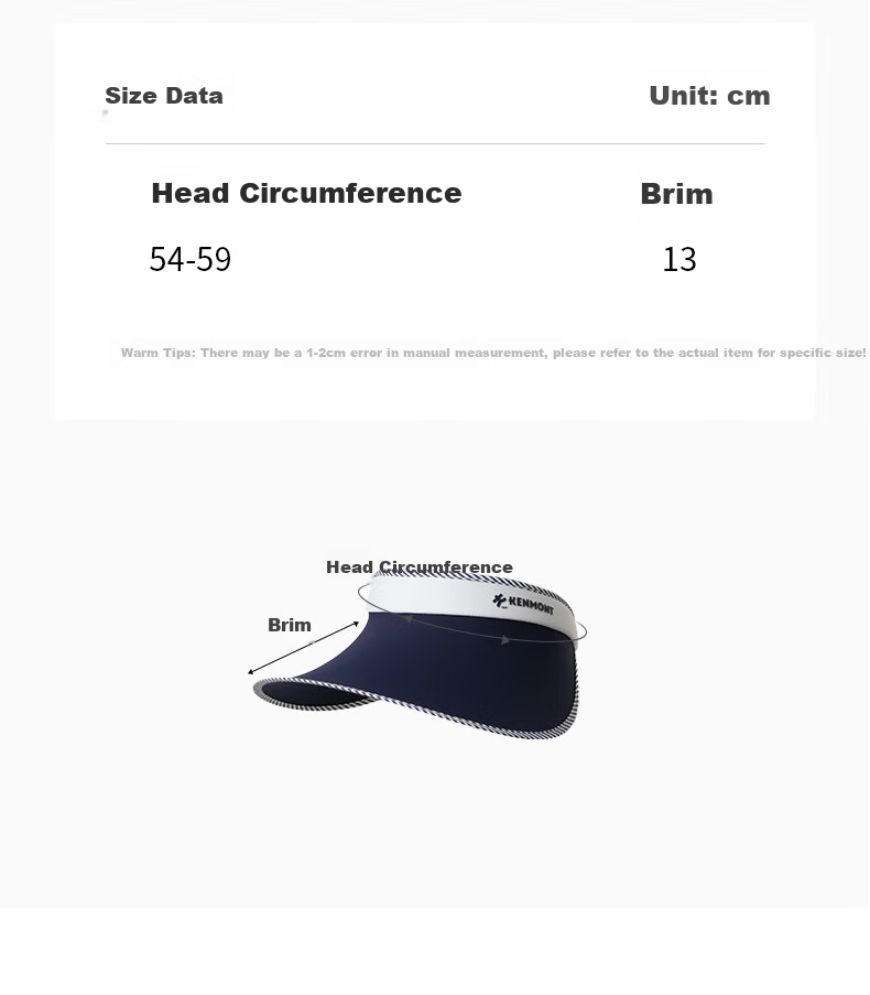 Kenmont Lightweight UV Protection Sun Hat, Summer Women's Wide Brim Face-Covering Visor Hat, Foldable Outdoor Sun Hat 6153 15
