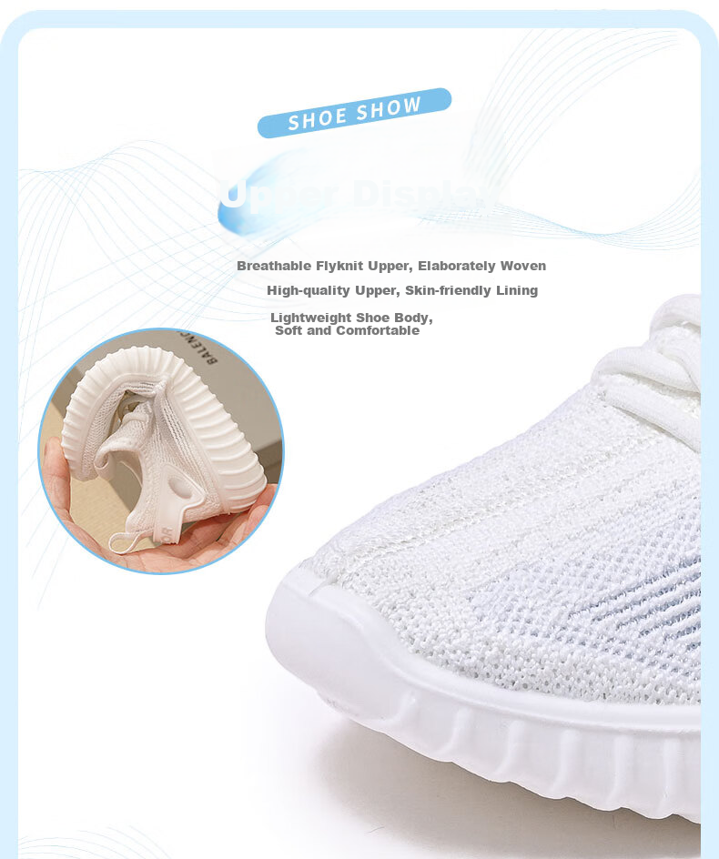 Warrior Kids Flyknit Breathable Sports Shoes Lightweight Running Shoes Easy to Wear Boys Coconut Shoes WZJS0150 Black Size 31 5