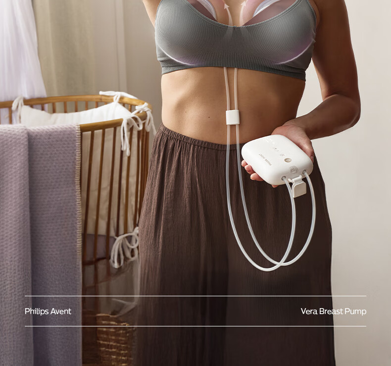 AVENT Single-Sided Wearable Fully Automatic Variable Frequency Breast Pump Portable Painless Massage Electric Breast Extractor YuYue Box 1