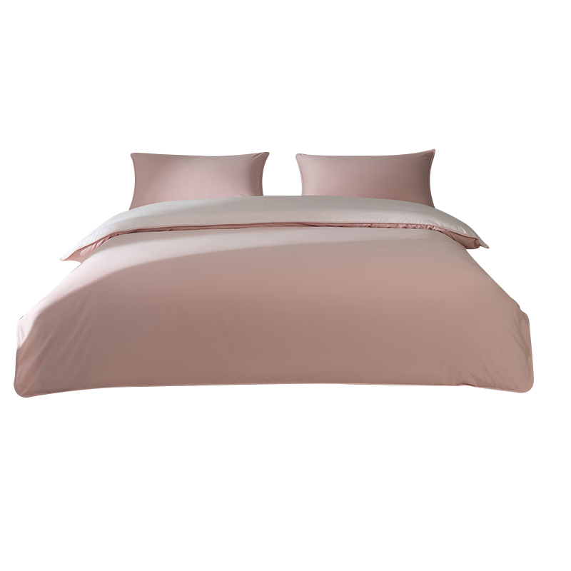Anmino Anti-Mite Duvet Cover 100% Cotton AB Side Quilt Cover Temperature-Sensitive Dust Mite Allergy Protection