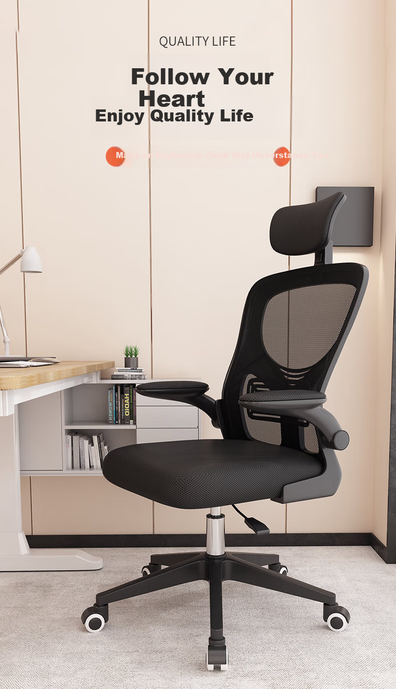 Chibailun Ergonomic Office Chair, Home And Study Chair, Adjustable Height Chair for Dormitory And Study Room, Comfortable Gaming Chair for Long Sitting 4