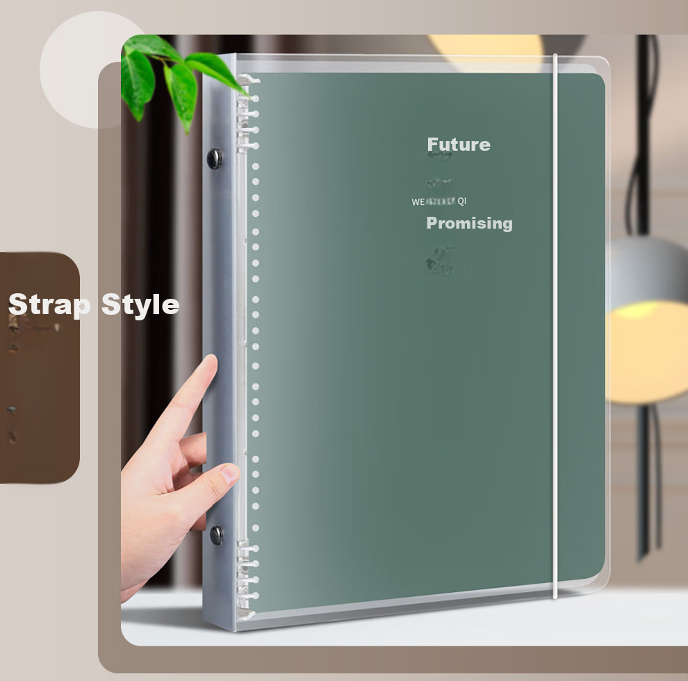 Faramon B5/80 Loose-Leaf Notebook, Comfortable to Hold, Detachable And Replaceable Inner Pages, Thickened for Students' Research And Exams, Error Correction Booklet, B5 Ruled - Looking Forward to The Future 6