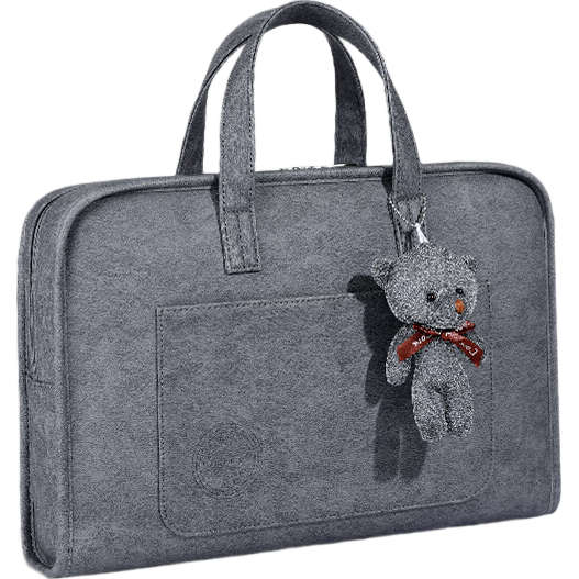 BRINCH Laptop Bag Handheld 13/14 Inch Notebook Computer Bag for Women, Suitable for Apple Xiaomi Huawei Business Handbag
