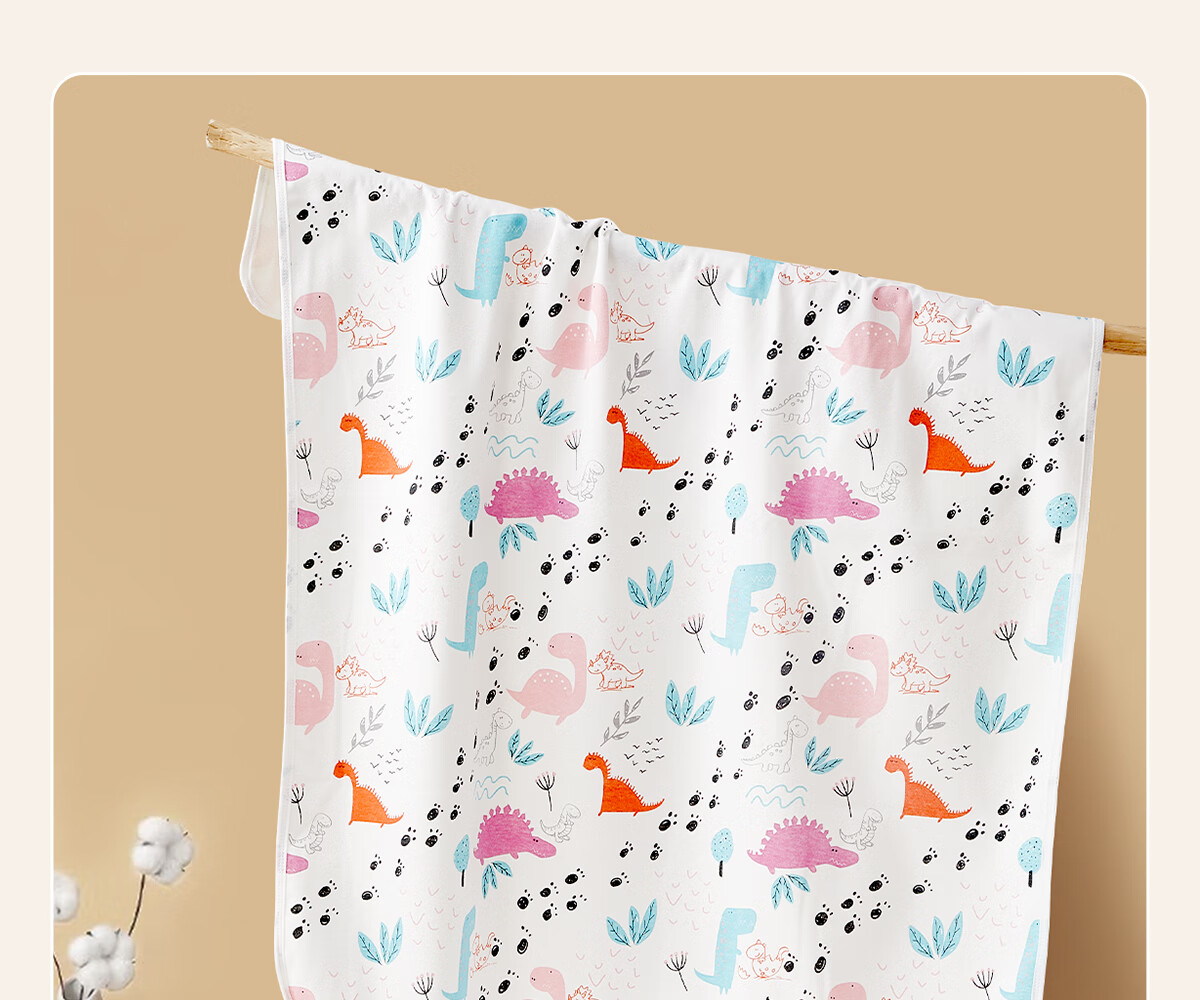 Mianzhirun Baby Diaper Pad, Waterproof, Washable, Breathable, Anti-Leak Water Bed Cover for Infants, 80*100cm Zoo Style 17