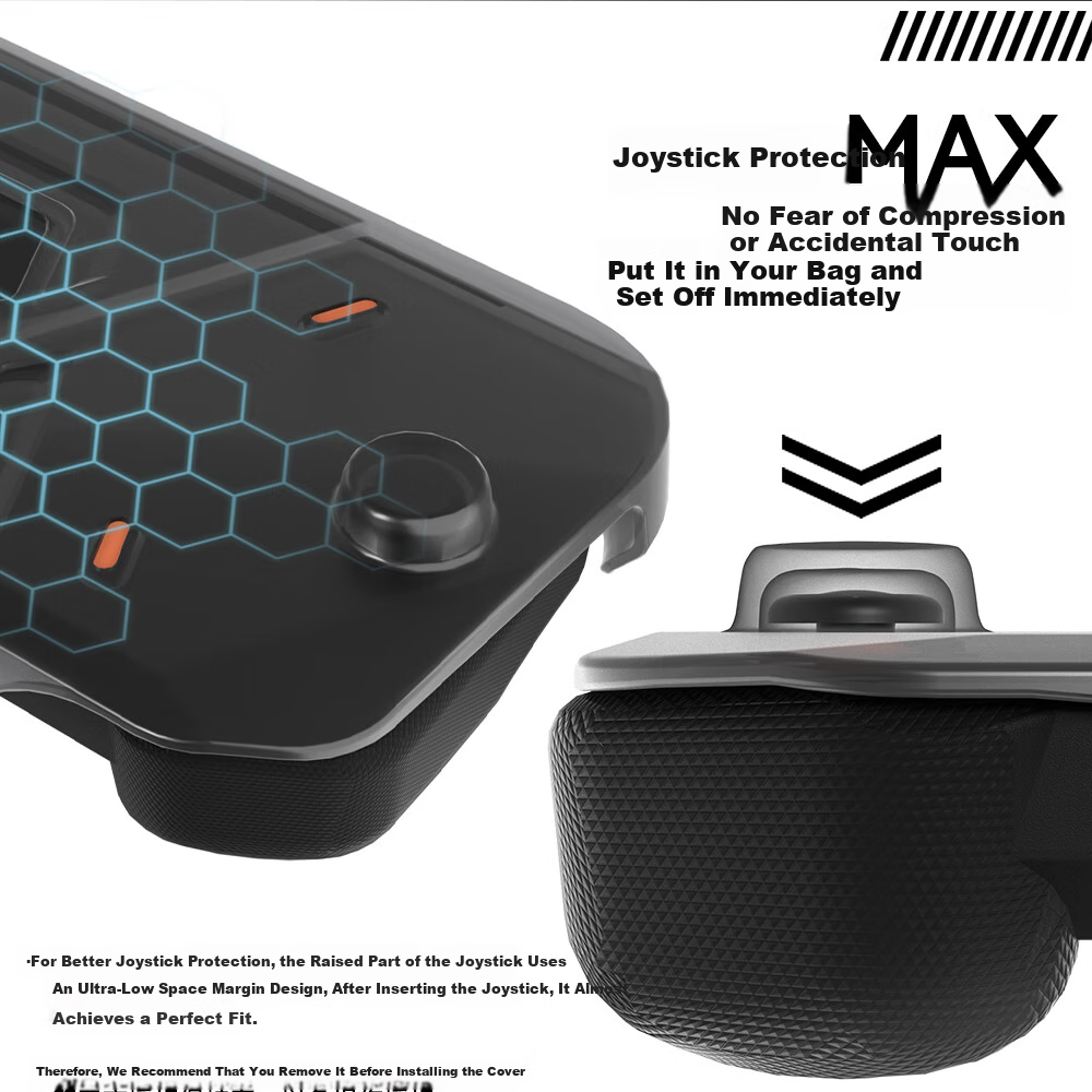 Jixiang Switch 2 Joystick Cap, Compatible with Joycon NS2/Pro2 Universal Player One Joystick Cap, 6 Pieces, Anti-Slip, Sweat-Proof, Wear-Resistant, Protective Joystick Cover to Improve Hand Feel 7