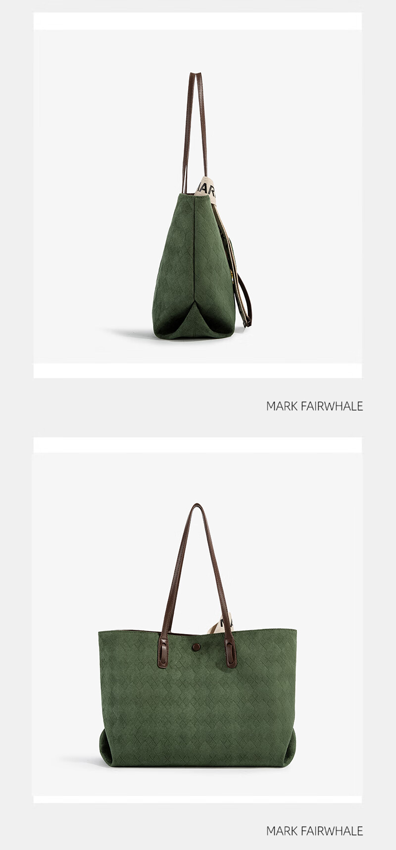 Mark Fairwhale New Large Capacity Tote Bag for Women Commuter Shoulder Handbag Versatile Birthday Gift 5