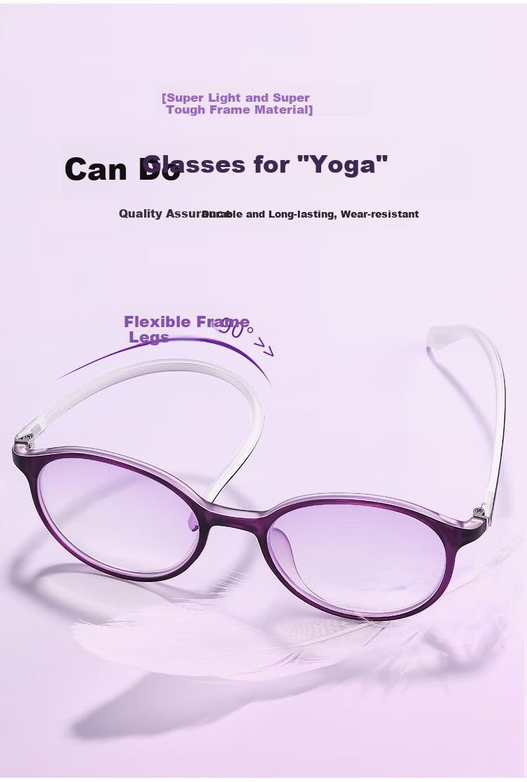 Mr. PuTian Anti-Blue Light Reading Glasses for Men And Women, Bifocal Progressive Blue Imported Reading Glasses, 100 Degrees, Ages 40-49 5