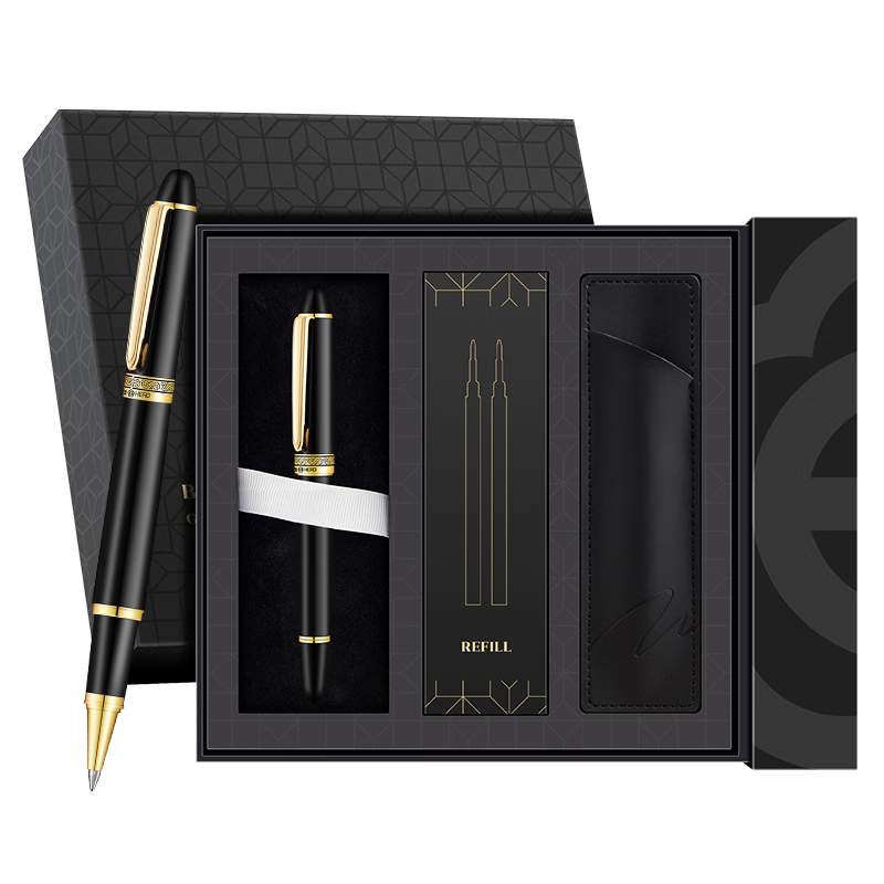 HERO Popular Ballpoint Pen High-End Fashion Business Gift Adult Student Practice Signature Pen Gift Box