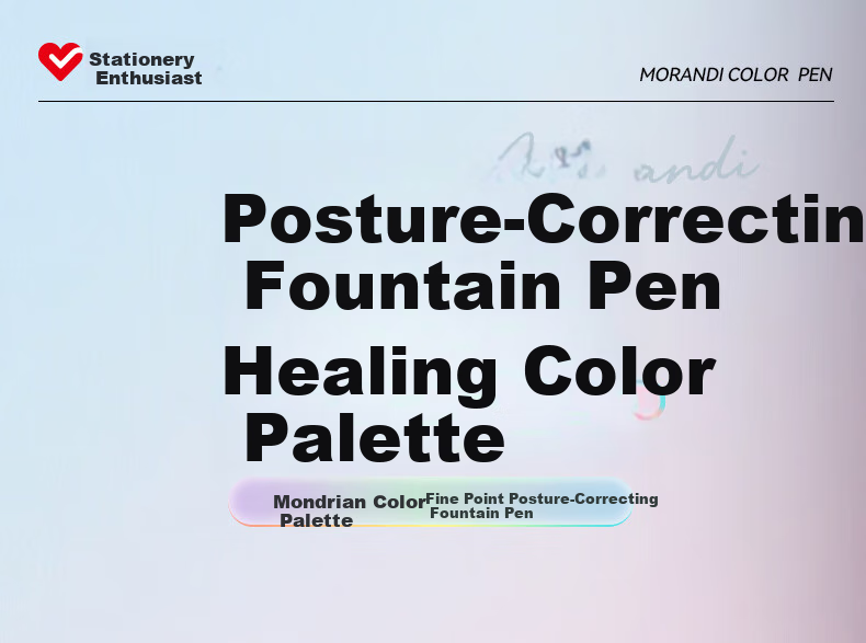 AIHAO Dual-Use Student Fountain Pen, Morandi Color, F Nib, Replaceable Ink Cartridge, Student Calligraphy Pen, Turquoise Green, DMS110 1