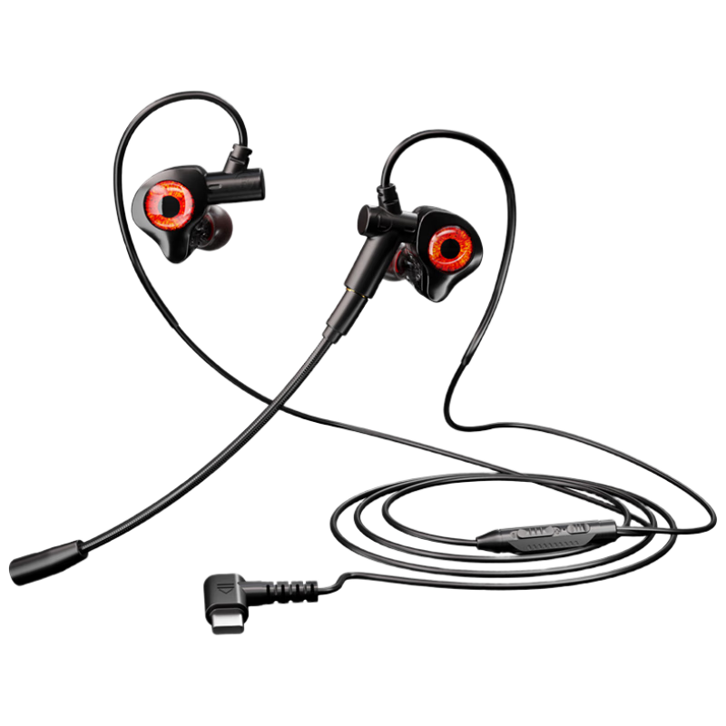 Zhiguozhe [Hot Sale 10 Million+] Wired Gaming Earphones Type-C In-Ear 2026 Latest Dedicated Sound Positioning Computer Microphone 2-in-1 HiFi Delta