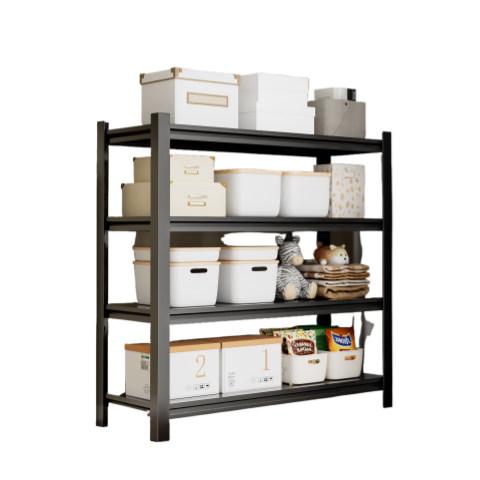 Storage Goods Rack Multi-Layer Shelving Unit Home Warehouse Floor Storage Organizer Balcony Iron Bookshelf Express Supermarket Cabinet
