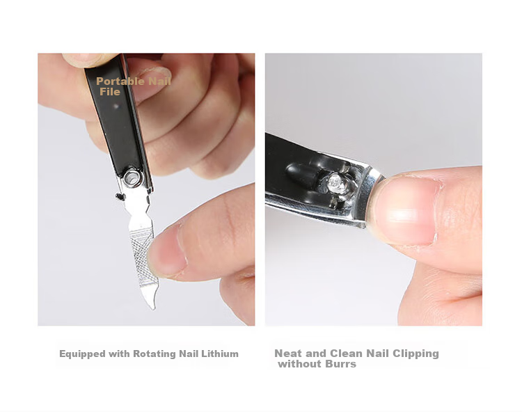 Zhangxiaoquan High-End Ink Series Nail Clipper, Anti-Splash Blade, Professional-Grade Stainless Steel Zinc Alloy Electroplated H21070100 5