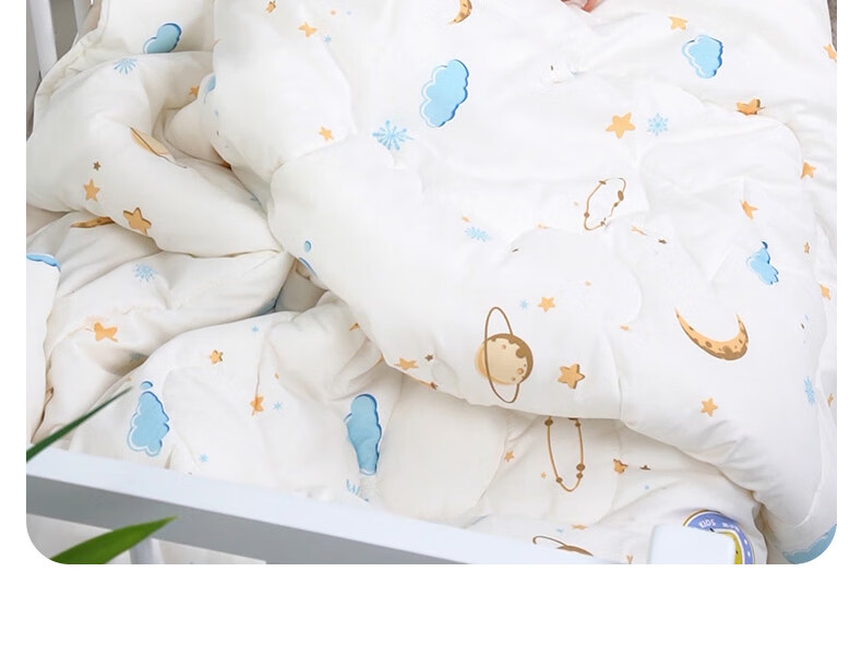Luolaikids Quilt, Infant Class A Antibacterial Soybean Two-In Comforter, Kindergarten Quilt 150*215 5