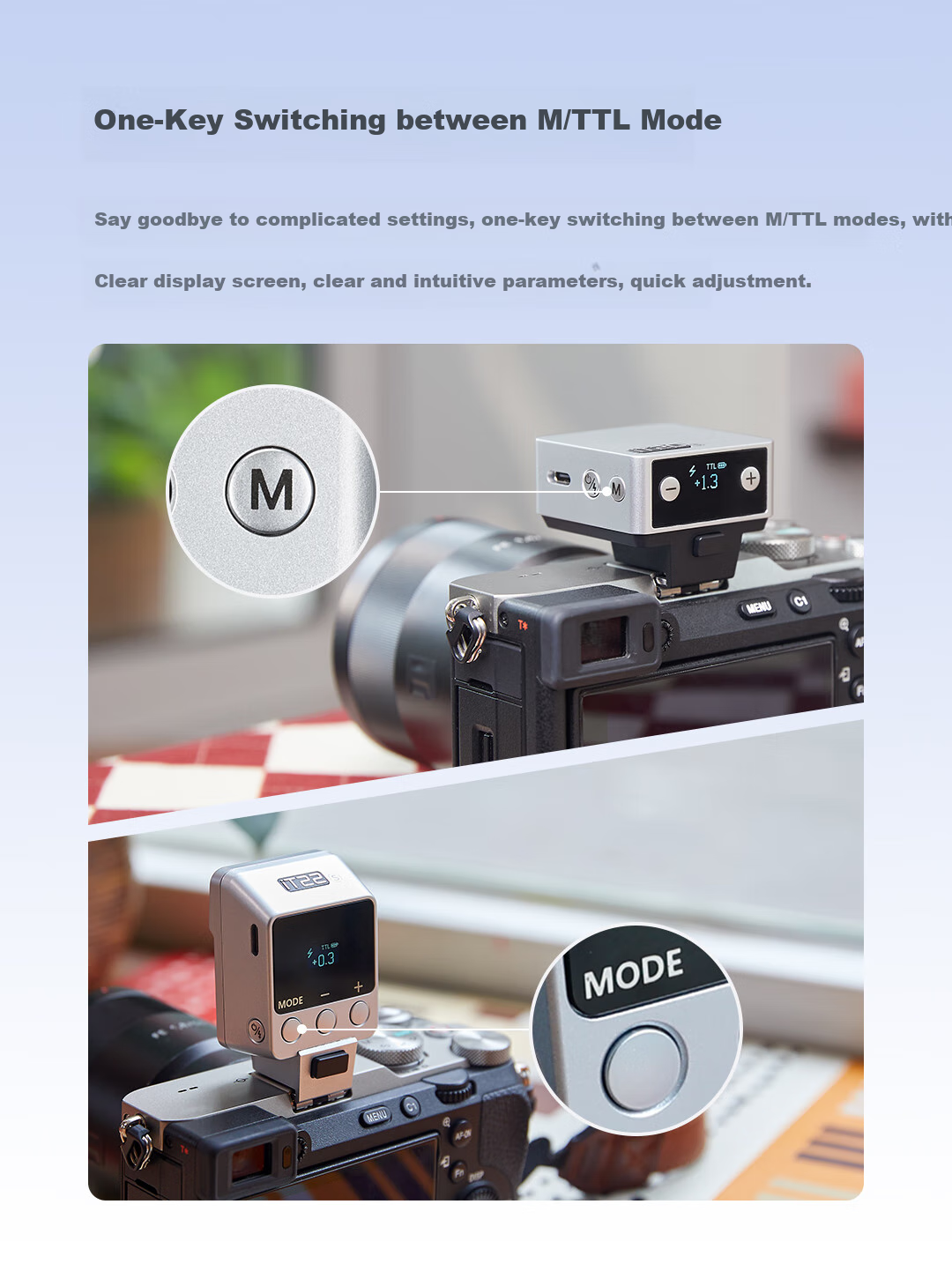 Godox IT20 Mini Flash Small Hot Shoe Mount On-Camera Flash Compact Cube Portable Outdoor Photography Portrait Digital Mirrorless Camera Silver Ricoh Edition 6