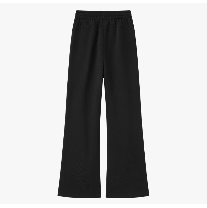 Charles Peach Heart New American Vintage Simple Flared Sports Comfortable Women's Autumn Loose Straight Casual Pants Light Heather Gray M 9