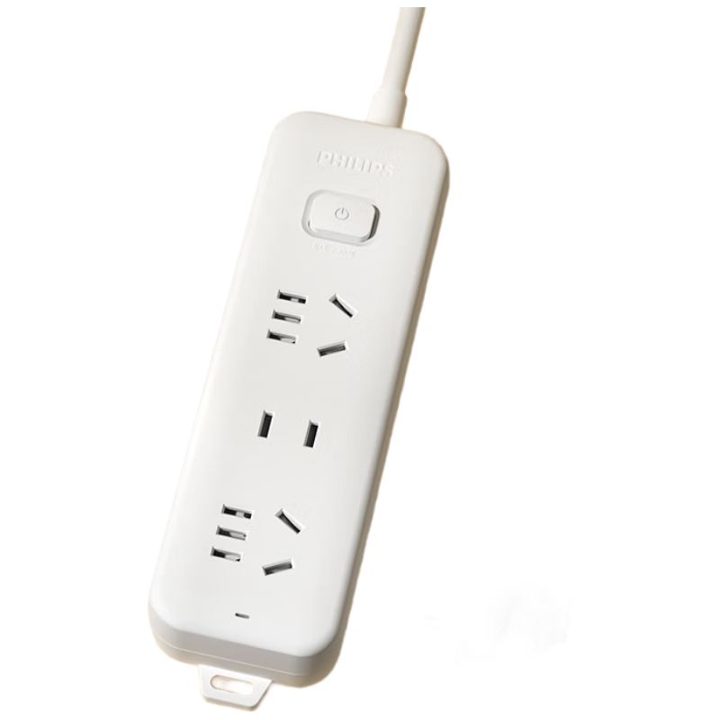 PHILIPS 3-Outlet Master Control 0.8m Child Safety Door Power Strip