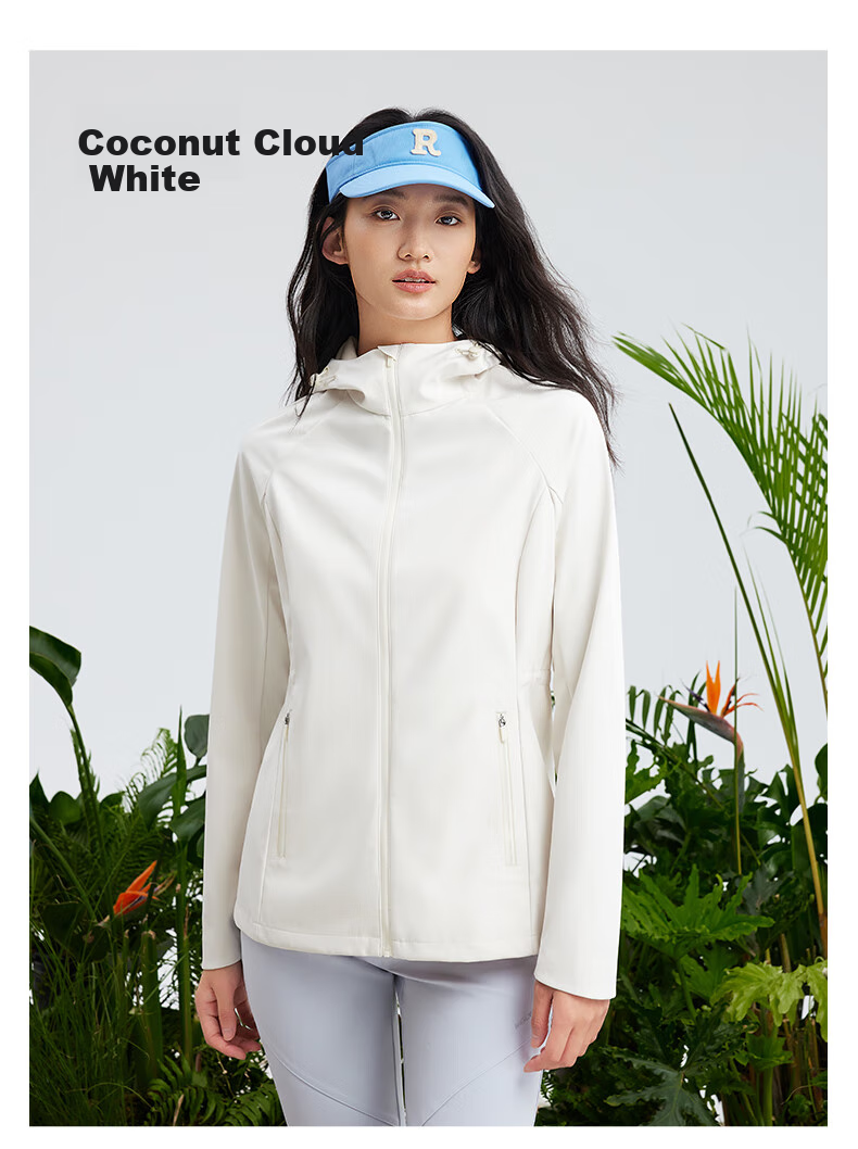 MOLY VIVI Slim Waist Soft Shell Jacket for Women, Waist-Cinching Coat, Spring And Autumn New Style, Windproof And Waterproof Outdoor Hiking Wear, Moli Weivei 18