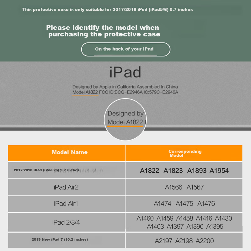 京东京造 苹果iPad2018保护套9.7英寸2017平板电脑壳iPad 5/6休眠套 a1822/a1893防摔轻薄套 薰衣草灰