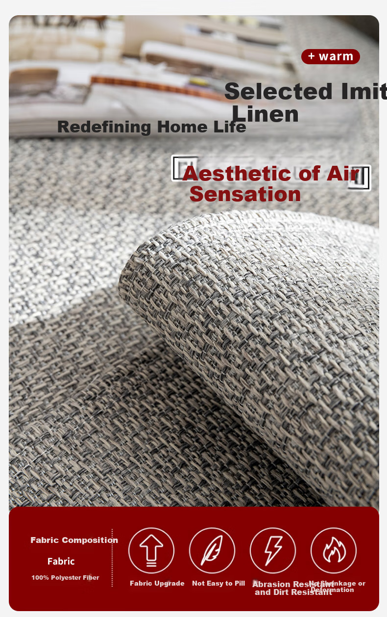 Wuyinliangpin Sofa Cushion Cover, High-Quality All-Season Non-Slip Seat Cover for Sofas, Simple And Elegant Design, 90*210 Cm 3