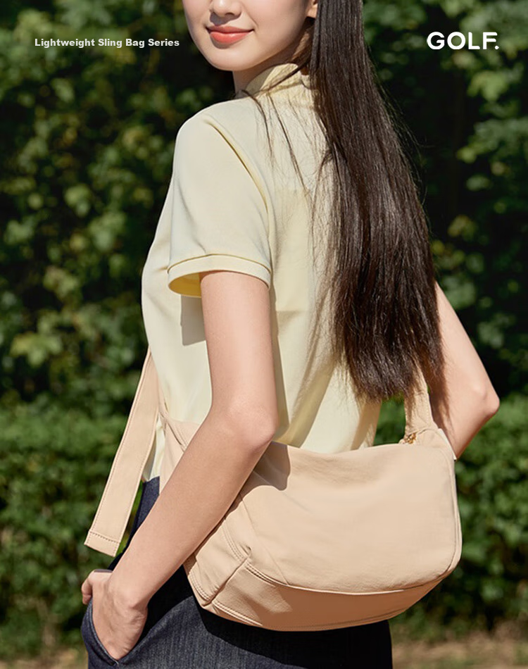 GOLF Crossbody Bag for Women, Casual Shoulder Bag, Fashionable Handbag, Water-Resistant Commuter Bag, Versatile Canvas Bag, Birthday Gift for Wome 2
