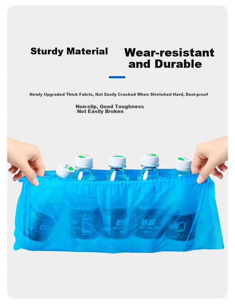 Mingdianshangpin Disposable Shoe Covers MSC20, Thickened And Enlarged Version, 100 Pieces/pack, Double-Layered, Dust-Proof, Breathable, Wear-Resistant, Non-Slip, Indoor Computer Room Unisex, 20g/㎡ Non-Woven Fabric Material 9