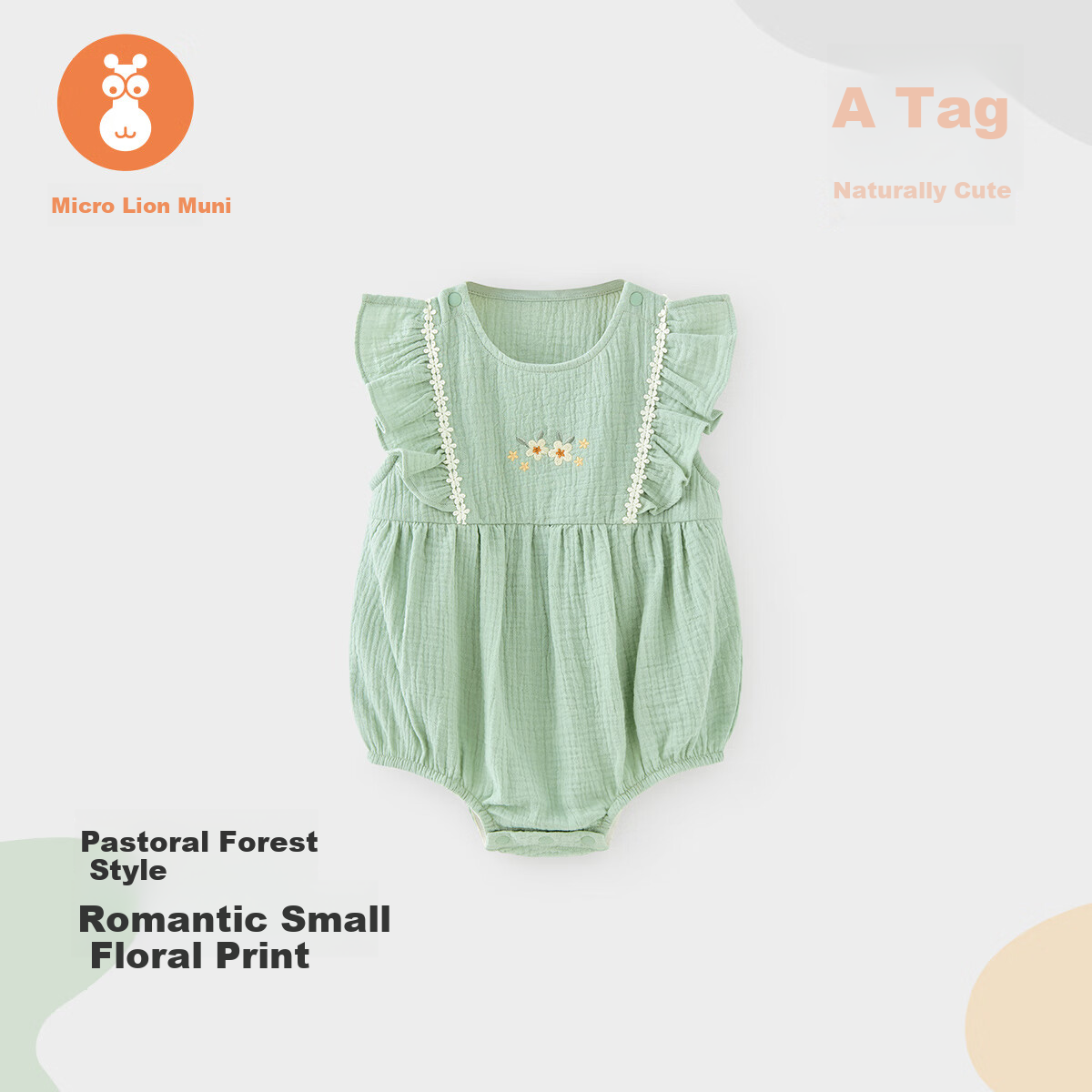 Wismorni Sleeveless Bodysuit for Infants, Thin Summer Style, Baby Girl Summer Outfit, Triangle Vest Romper, One-Piece Clothing