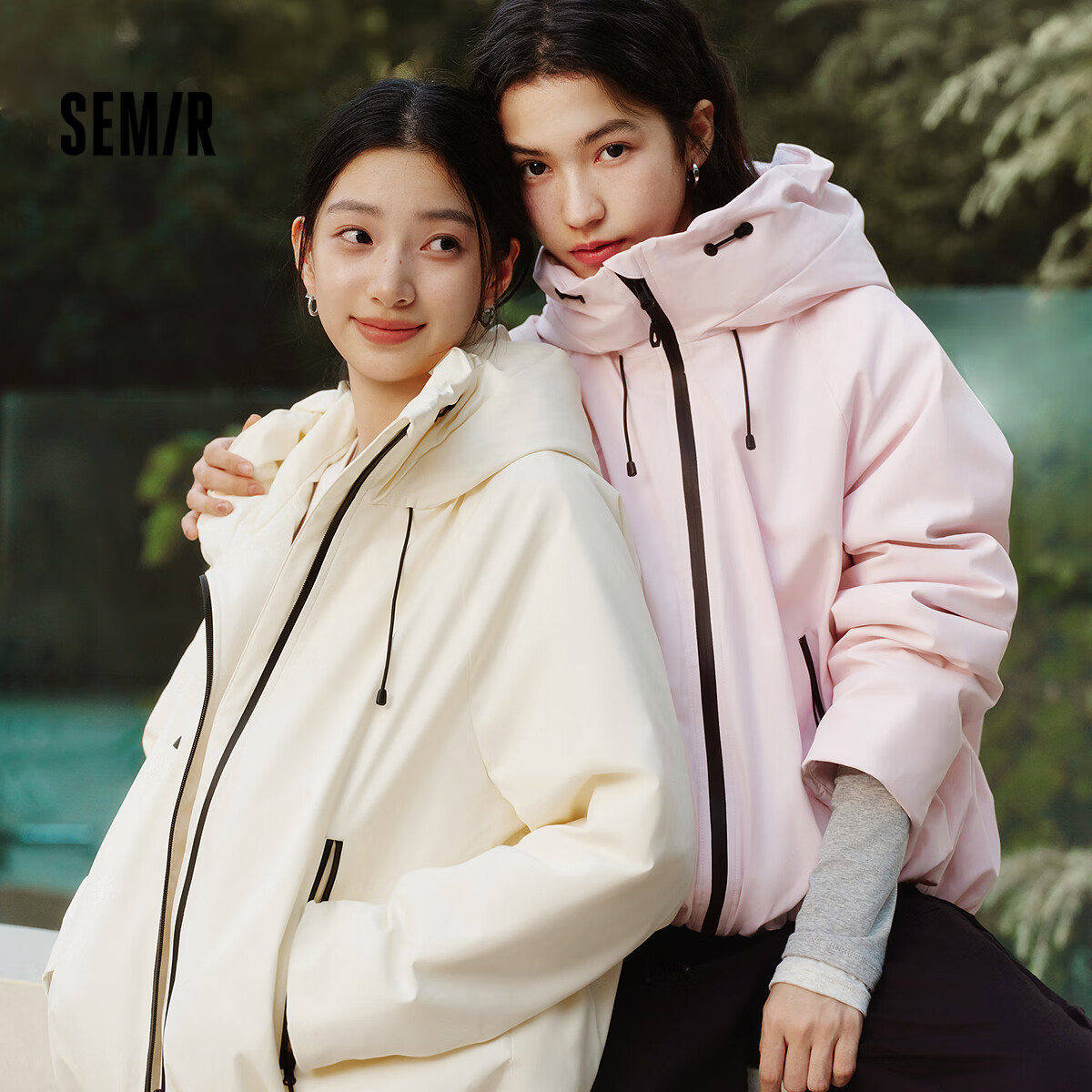Semir Chen Duling 90% Down Short Puff Hem Protective Jacket for Women Winter 2025 109725113007