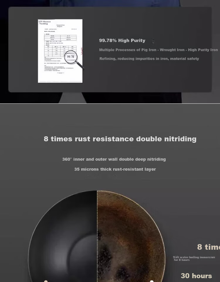 ZWILLING Flagship Kitchenware Set: Iron Wok, Non-Stick Pan, Frying Pan, Soup Pot, Steamer, Enamel Pot, Upgraded SILVER Silver-Luster Iron Wok Family Set of 6 Pieces 2