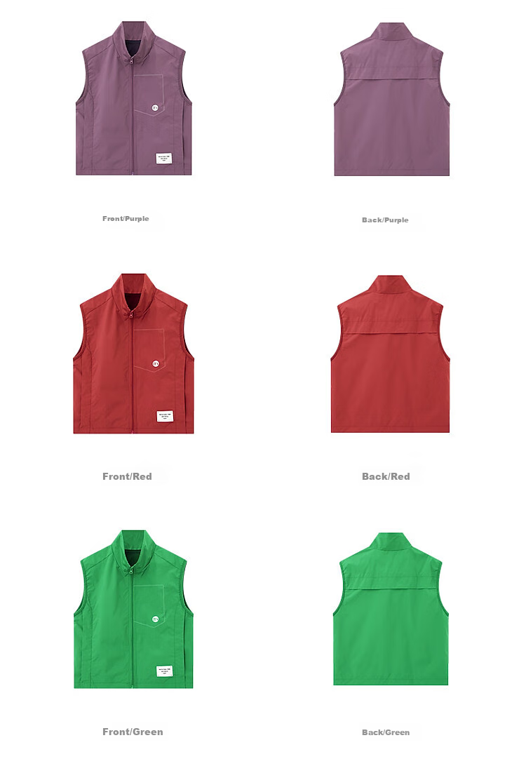 Duo Duo Jia "Stylish and Handsome" Children's Outdoor Functional Vest 2025 Spring/Autumn Boys' Vest Sleeveless Jacket 44