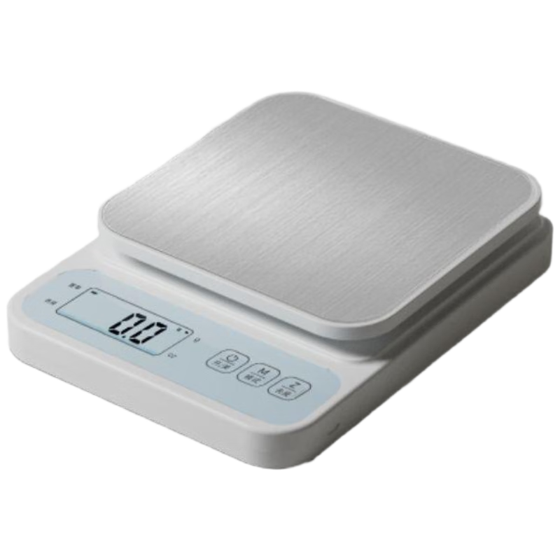 JD Jingzao Electronic Kitchen Scale Stainless Steel Food Scale 0.1g Precision 10kg Dual Power Battery Rechargeable