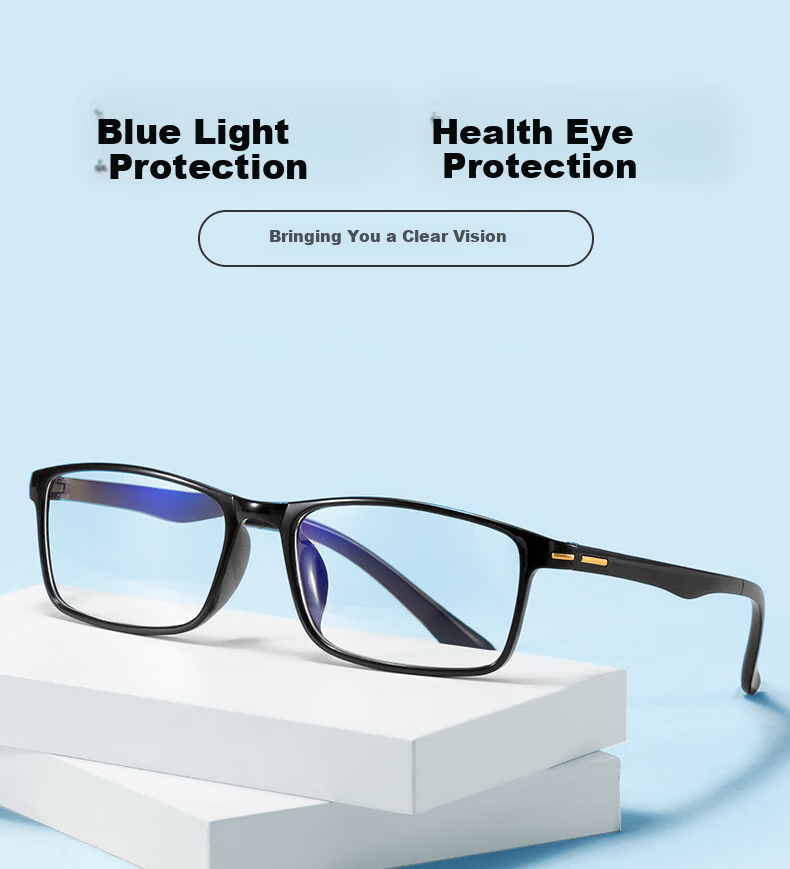 Cuntiandaofu Reading Glasses, High-Definition Anti-Blue Light Reading Glasses, Ultra-Light And Stylish, Black, 100 Degrees [Recommended for Ages Below 50] 4