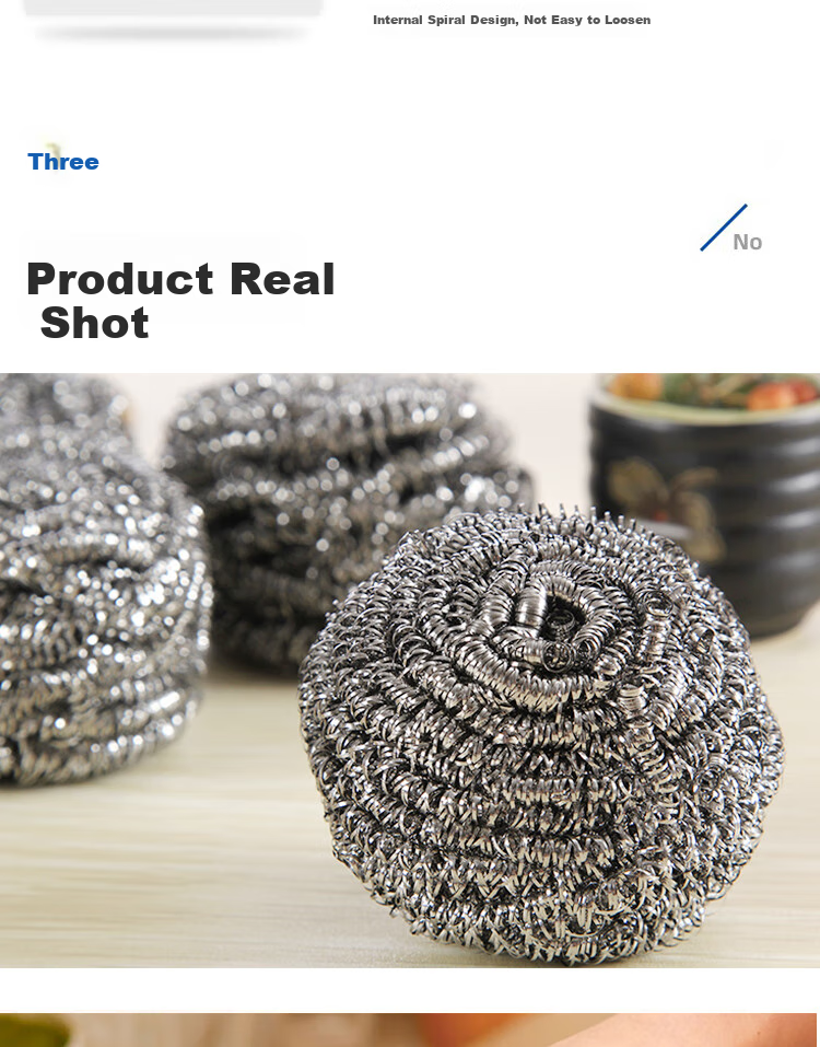Yunjie Coconut Palm Pot Brush, Set of 3, Kitchen Brush for Cleaning And Degreasing, Non-Damaging Pot Scrubber, Dishwashing Tool 6