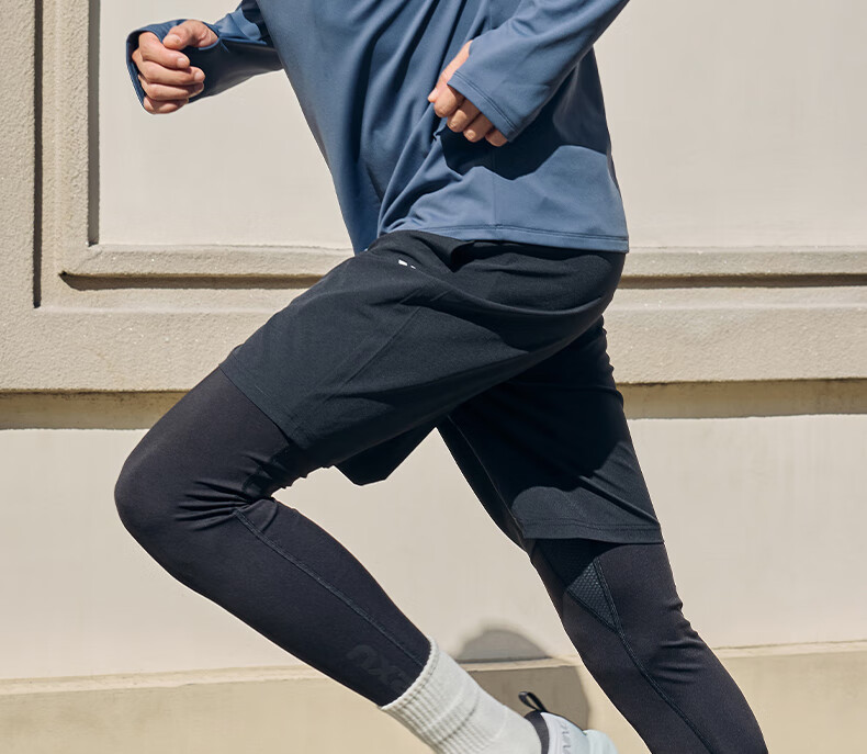 Xtep Men's Quick-Dry Long Sleeve Sports Shirt with Half-Zip, Breathable Fitness Running Outdoor Top 7