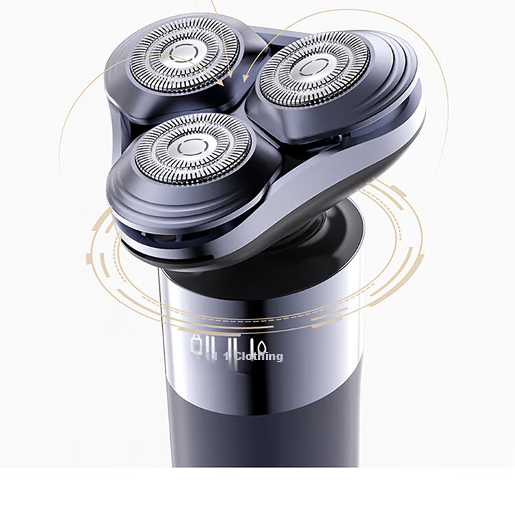 Mijia [Mid-Autumn Festival Gift] Electric Shaver S302, Xiaomi Rotary Razor, Double-Ring Curved Blade Net, Floating Close-Shave Razor, Gift for Father Or Boyfriend on Holidays 3