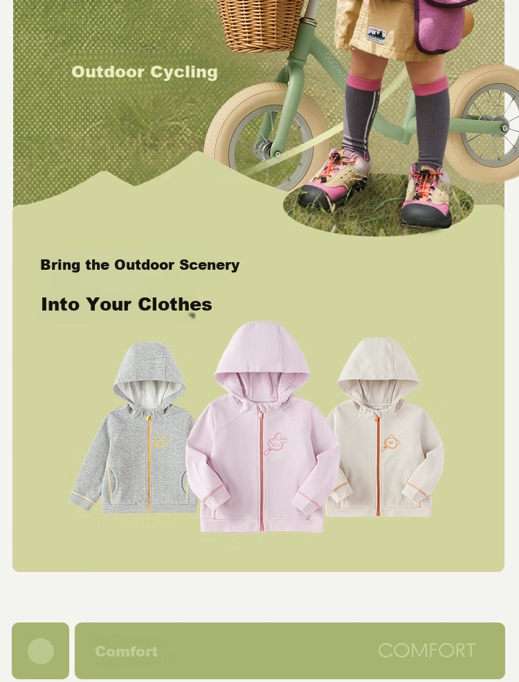 BALABALA Children's Clothing, Baby Jacket, Boys' Outerwear, Girls' Hooded Top, Autumn Sportswear, Outdoor Wear, 208325105208 4