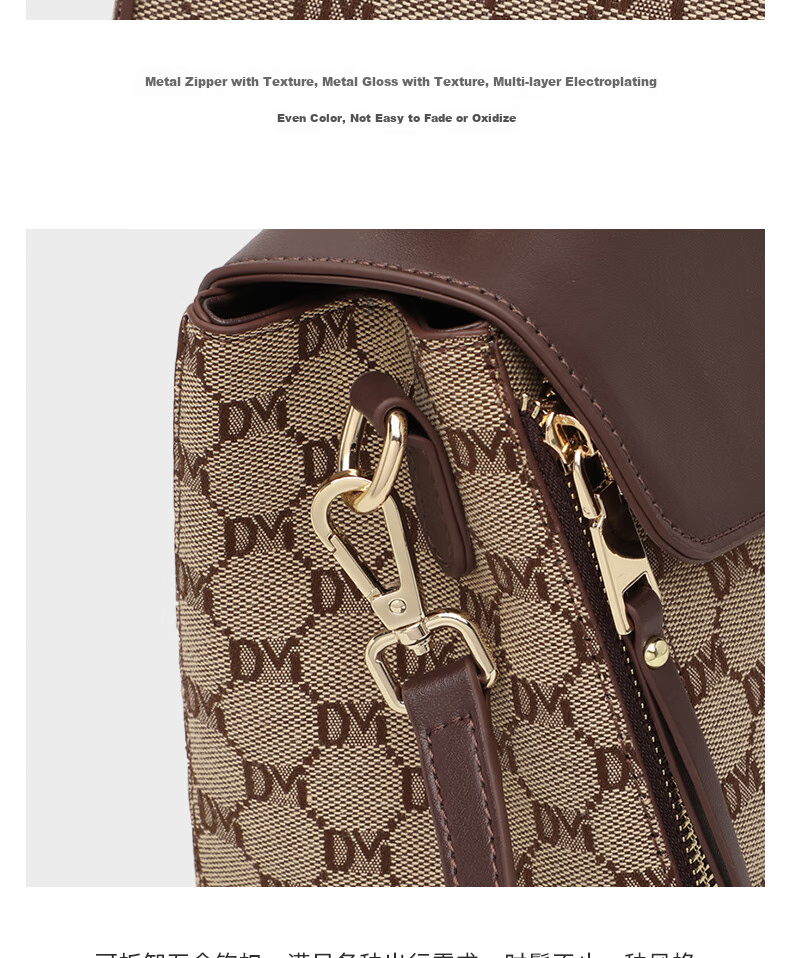 Aiqinghai Handbag, Women's Crossbody Bag, Shoulder Bag, Large Capacity, Light Luxury Brand, Birthday And Mother's Day Gift, Practical Present for Mom 7