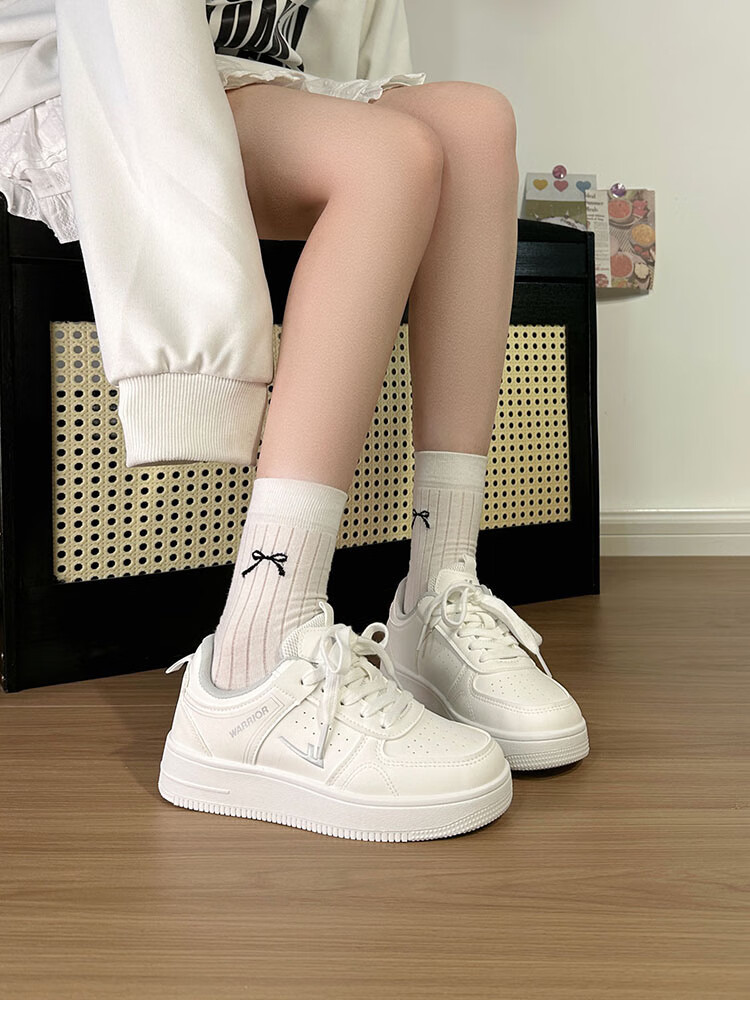 Huili Air Force One Couple Sneakers for Women And Men, Autumn Casual Shoes, Versatile Footwear for Women, White And Silver, Size 42 9