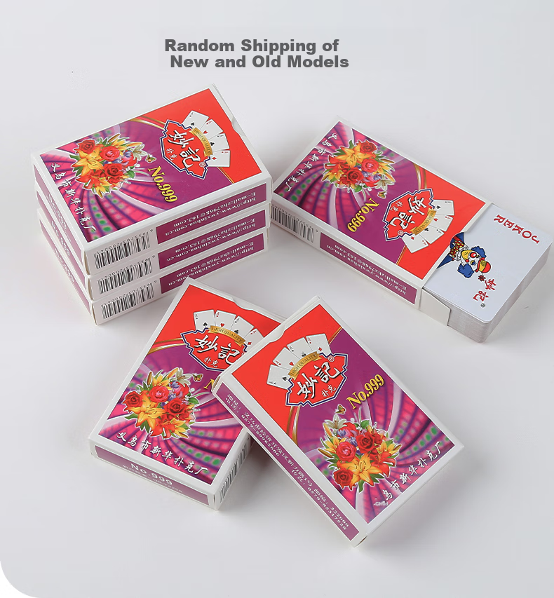 Miaoji Premium Playing Cards, Jj Dou Dizhu, Durable Entertainment Cards, Whole Set Wholesale [100 Decks] MJ011 3