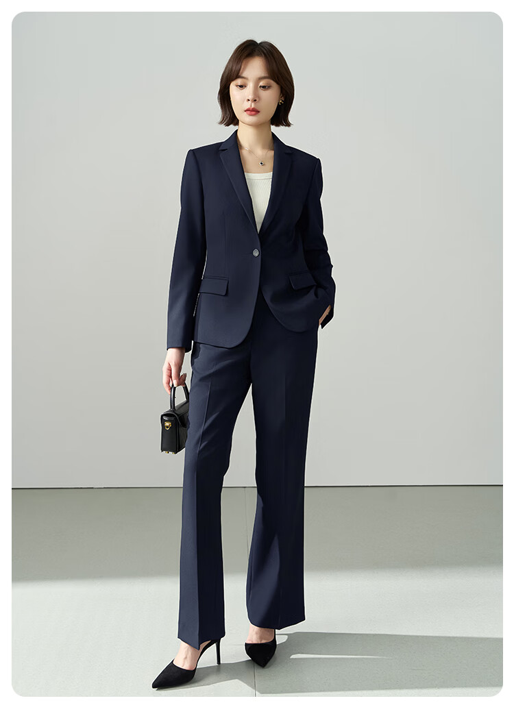 Miss Bird Women's Formal Blazer Suit Slim Fit Professional Interview Workwear Small Size Set 6