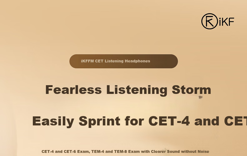 IKF FM CET-4/6 Listening Headphones, Bluetooth Adjustable Frequency, Exam-Specific English CET-4 Headphones, Over-Ear Wireless, for CET-4/8 Study, Radio Listening, Yadian Black 3